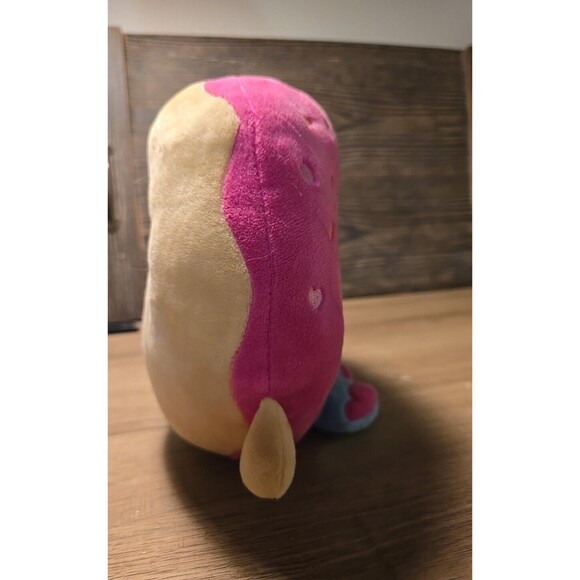 Shopkins D'Lish Donuts Pink with Sprinkles 14" Plush Pillow Penny Jar - Picture 5 of 8